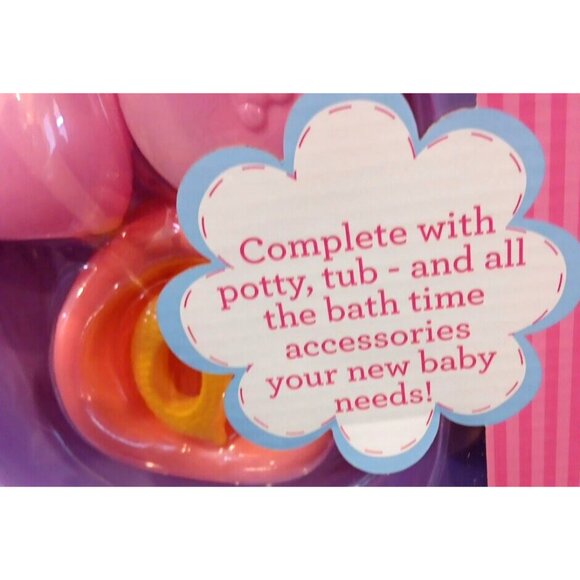 Drink And Wet Baby (New With Tag) Complete with Potty Tub & More Bath Time Items - Picture 2 of 7